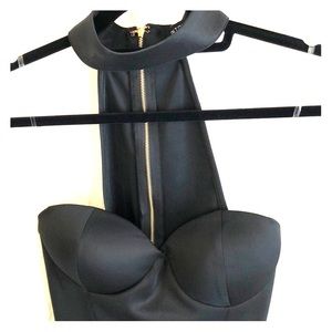 LAST CHANCE BNWT strapless bustier dress w choker